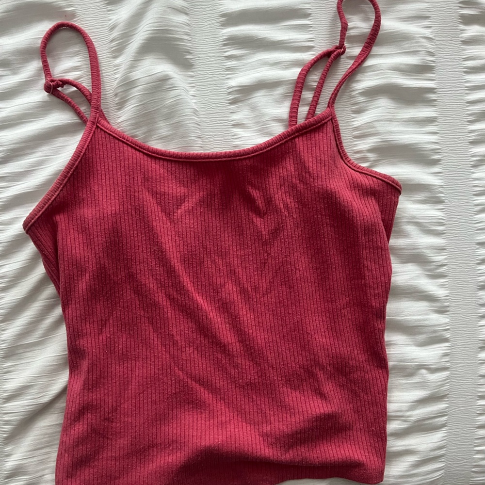American Eagle Outfitters Camisole Top in Soft Pink